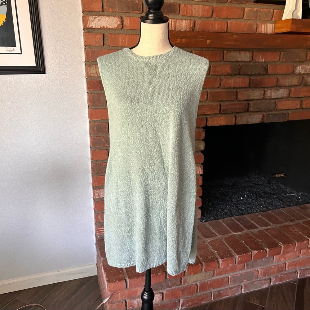 Free People Beach Miranda Sweater Set in Blues Haze Sz L - Picture 4 of 12